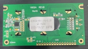 DISPLAY LCD H1602-WVI-JTO 3,3V 16X2 C/BACK AZUL