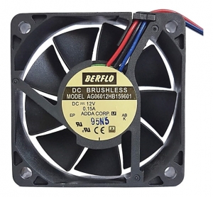 COLLER AD0612HB-D76/AG06012HB159601 60X60X15MM 12V ROLAM