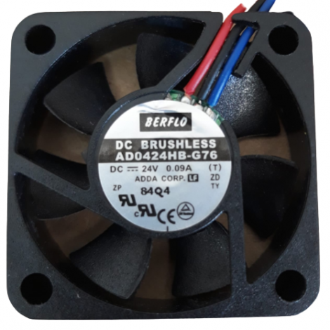 Micro ventilador AD0424hb-g76 12v 40X40x10mm 24V rolamento